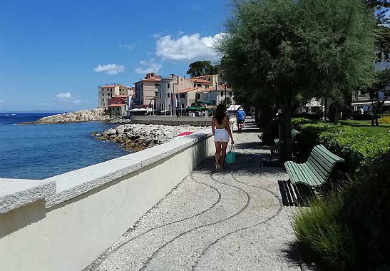 Il lungomare accessibile di Marciana Marina