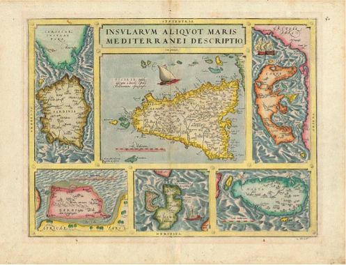 L’ELBA NE ‘L’ISOLARIO’ DI ABRAHAM ORTELS, ORTELIUS